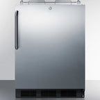 Thumbnail image #6 for Summit Commercial SBC54OSBIADANK Outdoor ADA Kegerator, Built-In/Freestanding, Dual Tap, 304 Stainless Steel, 2 x 1/6-Barrel Keg Capacity