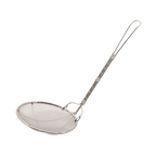 Thumbnail image #1 for Korin Inc TK-402-04-L Round Stainless Steel Mesh Skimmer, 7" Diameter x 11-3/5" Long