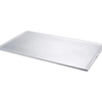 Thumbnail image #1 for Eastern Tabletop 3258A/T Removable Aluminum Griddle Plate, 38"L x 15-3/4"W, with Gravy Drip Catch Lane