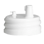 Thumbnail image #1 for TableCraft Products PourMaster N16W Low Profile Pour Bottle Top, Dishwasher-Safe Polyethylene, White Case of 140