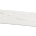 Thumbnail image #1 for Cal-Mil 24407-1220-81 Rectangular Melamine Serving Tray, White Marble, 13.5"W x 21.5"D x 0.75"H Case of 6