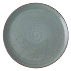 Thumbnail image #1 for Tableware Solutions USA Rustics by Continental 29FUS332-05 9" Round Coupe Rim China Plate, Dark Green Case of 24