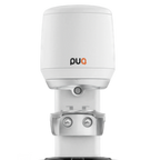 Thumbnail image #1 for Pro Coffee Gear PUQ PCG-G6MINI-W-583 Automatic Coffee Tamper, 58.3 mm Diameter, White, 11–66 lb Tamping Pressure