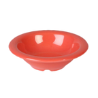 Thumbnail image #1 for Thunder Group CR5044RD Orange Melamine Salad Bowl, 4 oz, 4-3/4" Diameter Case of 8 Dozen