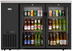 Thumbnail image #9 for KoolMore 48-Inch Two-Section Back Bar Refrigerator with 2 Glass Swing Doors, 7.4 Cu. Ft., Black