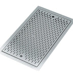 Thumbnail image #5 for Krowne Royal Series KR-D36 36-Inch Drop-In Stainless Steel Bar Top Drainer with Perforated Top, 1-1/2-Inch Drain
