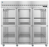 Thumbnail image #5 for Hoshizaki Steelheart Three-Section Half Glass Door Reach-In Refrigerator, Standard Depth