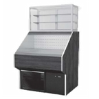 Thumbnail image #1 for RPI Industries Bravo SCRFC3648D UD Open-Air Refrigerated Display Case with Upper Display, 36"W x 65-3/8"H, Self-Contained