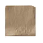 Thumbnail image #1 for G.E.T. 4-TS4010 . . Food-Safe Paper Tissue Basket Liner, 12" x 12", Brown