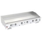 Thumbnail image #1 for Venancio USA G72CT-72T Gas Countertop Griddle, Thermostatic, 72"W, 1" Smooth Polished Steel Plate