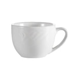 Thumbnail image #1 for CAC China Roosevelt RSV-54 Porcelain Embossed Demitasse Cup, 3-1/2 oz Case of 3 Dozen
