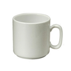 Thumbnail image #1 for 1880 Hospitality Royale by Oneida® R4220000560 9 oz Porcelain Stackable Handled Mug Case of 3 Dozen
