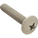 Thumbnail image #1 for AllPoints Foodservice Parts & Supplies 6221116 Truss Head Machine Screw, 10-32 x 1 in, Stainless Steel