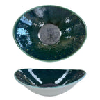 Thumbnail image #1 for Tableware Solutions USA Reactives by Continental 29FUS173-21 Oval China Salsa Bowl, Lava, 12 oz, 7 inch Case of 24