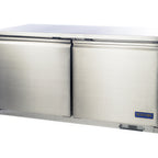 Thumbnail image #1 for Stanton Trading STC-UCF-61 2-Section Undercounter Freezer, Stainless Steel Exterior, Self-Contained Refrigeration, 2 Self-Closing Solid Doors