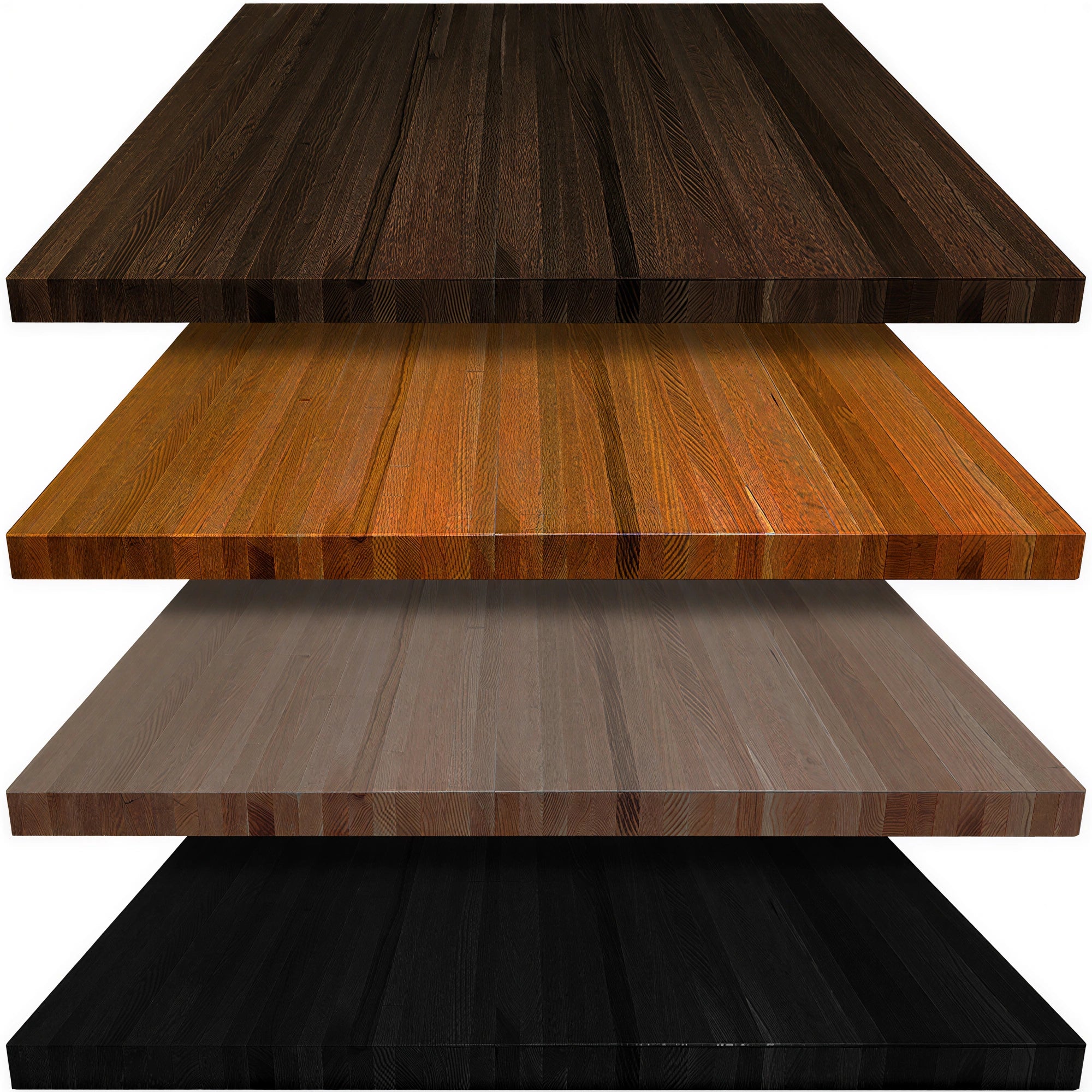 Oak Street BEO4848 48 in Solid Oak Butcher Block Table Top – USA ...