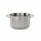 Thumbnail image #1 for Tuxton China Tuxsteel WSDW-512 16 qt Stainless Steel Sauce Pot, Induction Ready, Welded Handle, Without Lid Case of 2
