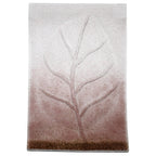 Thumbnail image #2 for Eastern Tabletop Kalydo 1648R Rectangular Tempered Glass Serving Tray, 18-3/4" x 9-3/4", Burnt Red Wave Design