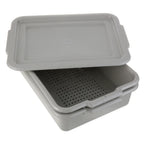 Thumbnail image #1 for AllPoints Foodservice Parts & Supplies 1331831 Flatware Pre-Soak Pan Kit, 1-Compartment, 13 x 17 x 6 in, Polyethylene