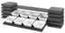 Thumbnail image #2 for Vollrath Basic Cubic Buffet Display Set with 4 Support Cubes and 8 Bowls