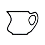 Thumbnail image #1 for Steelite Homer, Unique Collection HL17500 China Creamer/Jug, 5-1/4 oz, with Handle Case of 2 Dozen