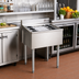 Thumbnail image #2 for Eagle 1800 Series Modular Underbar Cocktail Unit, 24 x 20 x 33-1/2 Inches, 63 lb Ice Capacity