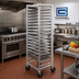 Thumbnail image #2 for Channel Manufacturing 36-Inch End-Load Aluminum Steam Table Pan Rack for 12 x 20 Pans