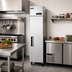 Thumbnail image #3 for Atosa 13 Cu. Ft. Top-Mount Self-Contained Reach-In Refrigerator, 1-Section, Stainless Steel, Solid Locking Door