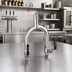 Thumbnail image #2 for Krowne Stainless Steel Beer Y Assembly with Shut Off Valves