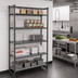 Thumbnail image #2 for Cambro Camshelving Basics Plus 5-Tier Stationary Starter Polymer Shelving Unit, 18