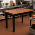 Thumbnail image #3 for John Boos Rouge et Noir Le Classique 48 x 30-Inch Island Work Table with American Cherry Edge-Grain Top