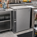Thumbnail image #2 for Glastender One-Zone Side-Serviced Bar Profile Back Bar Cooler, 28-Inch, One-Section, Self-Contained