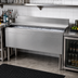 Thumbnail image #2 for Glastender 48 Inch Underbar Ice Bin with 10-Circuit Cold Plate and 134 lb Capacity
