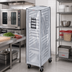 Thumbnail image #2 for Cambro Clear Vinyl Full-Height Rack Cover for Full-Size GN 1/1 Food Pan Trolley