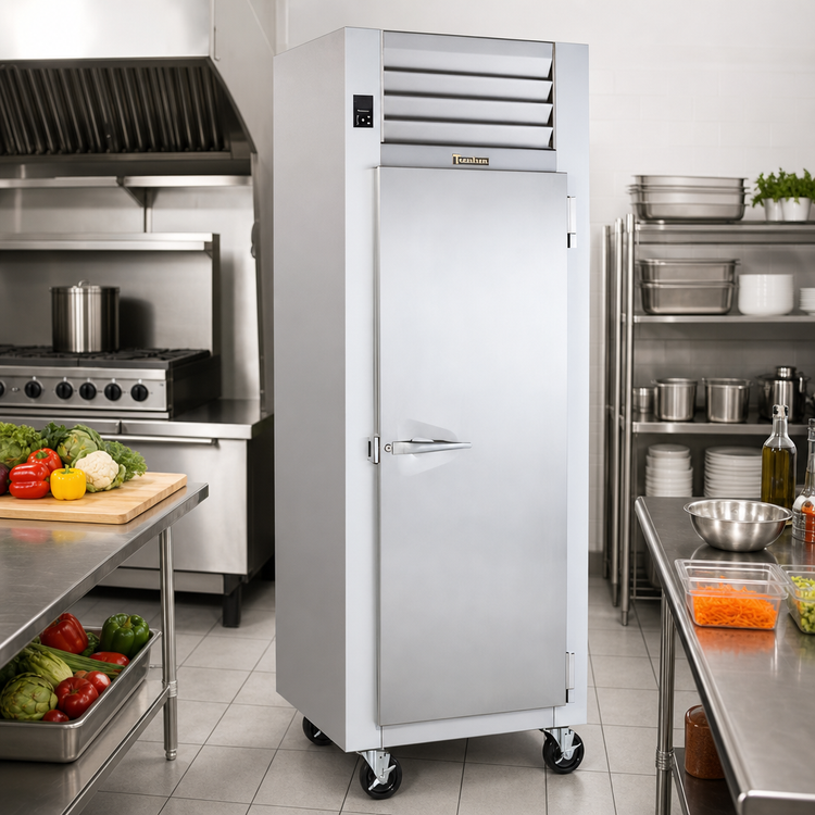 Product image #2 for Traulsen Dealer's Choice 1-Section Reach-In Freezer, Self-Contained, Full-Height Solid Door, Right Hinge