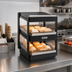 Thumbnail image #2 for Nemco 24-Inch Countertop Heated Shelf Merchandiser with Dual Slanted Shelves