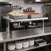 Thumbnail image #2 for Hatco Glo-Ray 72-Inch Freestanding Heated Shelf with Stainless Steel Top, 15-3/4-Inch Deep