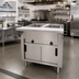 Thumbnail image #2 for Advance Tabco Triumph Supreme 240V Electric Hot Food Table with 2 Open Wells and Stainless Steel Top
