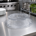 Thumbnail image #2 for Clear Polycarbonate Round Plate Cover for 10-3/16