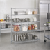 Thumbnail image #2 for Eagle Group 4-Tier Starter Wire Shelving Unit, 72 x 18 x 63 Inches, Chrome-Plated