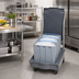 Thumbnail image #2 for SmartCART 75 Mobile Polyethylene Ice Caddy with 3 Totes, 75 lb Capacity