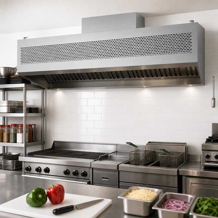 Product image #2 for Avtec SimpleSpec 48-Inch Perforated Supply Plenum for SSA-BOX48 Wall Hood