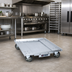 Thumbnail image #2 for Cres Cor Aluminum Dish and Glass Rack Transport Dolly, 27 x 26-1/2 x 7-3/8 Inches, 5-Inch Swivel Casters