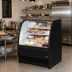 Thumbnail image #2 for 36-1/4-Inch Curved Glass Full-Service Refrigerated Bakery Display Case with Rear Sliding Doors