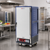 Thumbnail image #2 for Metro C5 3 Series 3/4 Height Mobile Heated Holding Cabinet, Blue Insulation Armour, Low Watt, 27 Pan Capacity