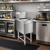 Thumbnail image #2 for Eagle Spec-Bar B48IC-24 48-Inch Wide x 24-Inch Deep Underbar Ice Bin/Cocktail Unit, 170 lb Capacity