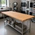 Thumbnail image #2 for John Boos SCT09A-O Laminated Northern Hard Rock Maple Work Table Top for Bakers' Tables, 108 x 25 x 1-1/2 Inches