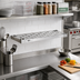 Thumbnail image #3 for Eagle Quik-Set Louvered Solid Shelf, 36 x 18 Inches, 304 Stainless Steel