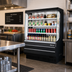 Thumbnail image #3 for Turbo Air Mid-Height Open Front Vertical Open Display Merchandiser, 12.3 Cu. Ft., 50-7/8 Inches Wide, Self-Contained