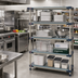 Thumbnail image #2 for MetroMax 4 All-Polymer Starter Shelving Unit with Open Grid Shelves, 54W x 21D x 74H